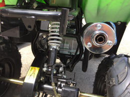 110cc Quad Bike Green F1 image 3