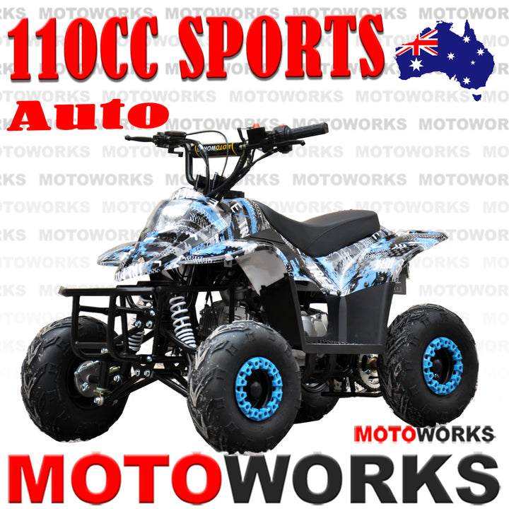 110cc Quad Bike Blue F1 – Extreme Outdoors Australia